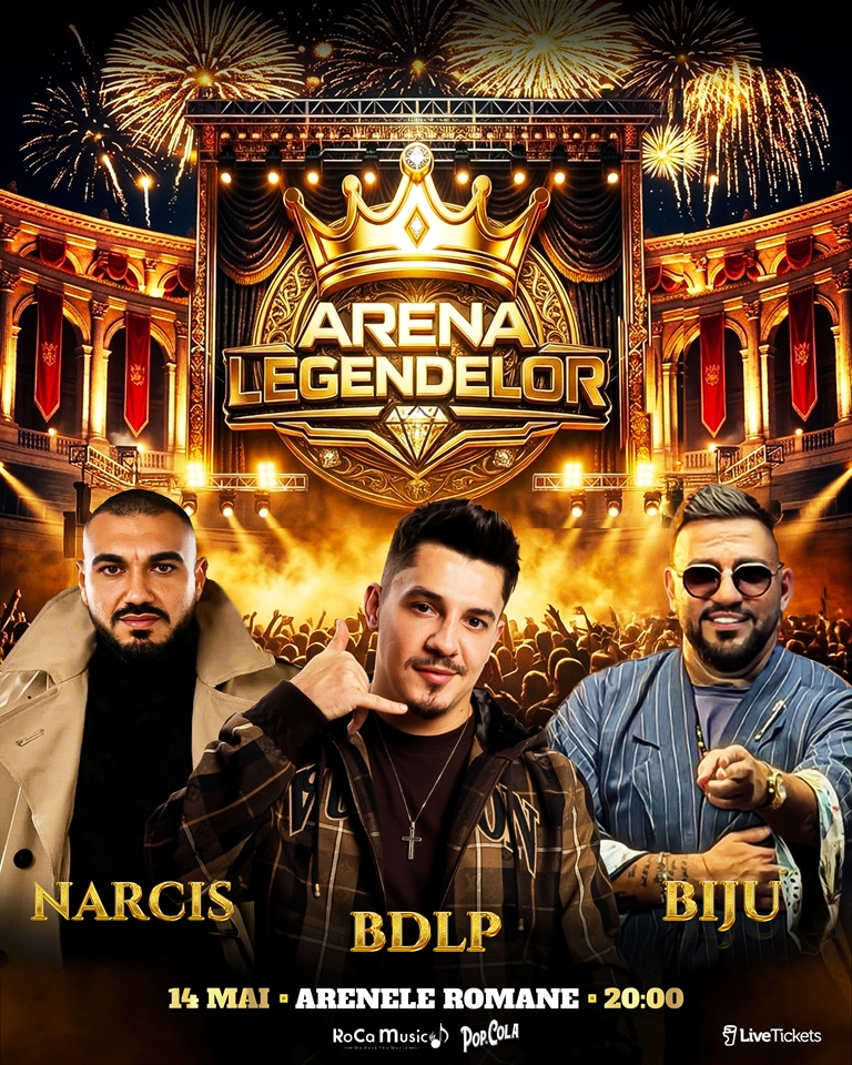 Bilete la BDLP x CBX x NARCIS @ Arena Legendelor
