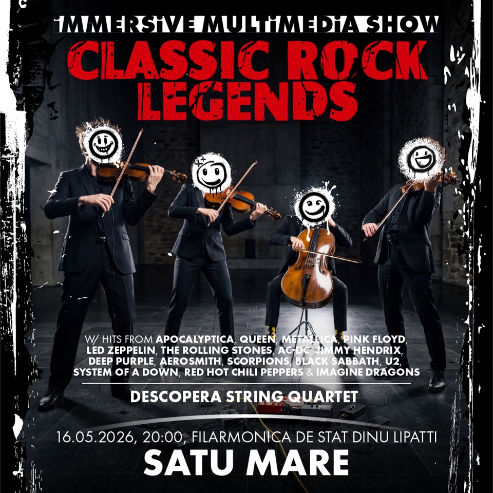Bilete la Classic Rock Legends - Immersive Media Show | Sat