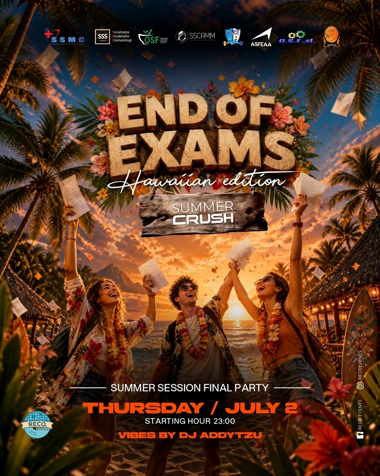 END OF EXAMS - SUMMER CRUSH
