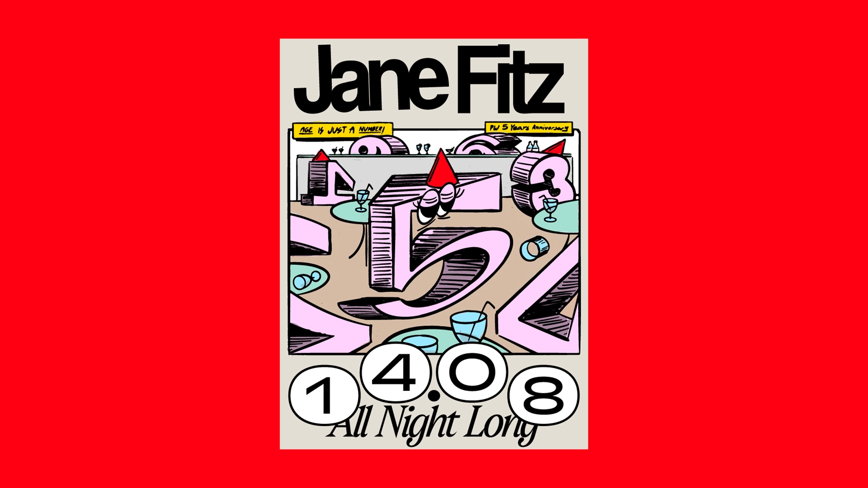 PW 5 Years Anniversary • Jane Fitz (all night long) at Platforma Wolff