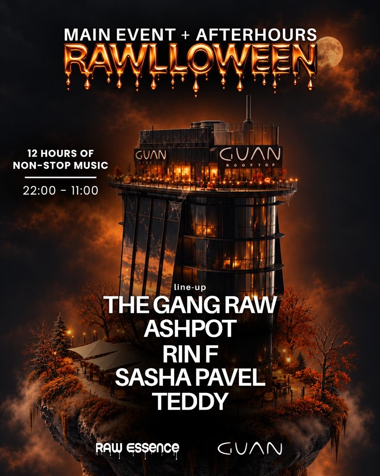 RAWLLOWEEN — MAIN EVENT + AFTERHOURS