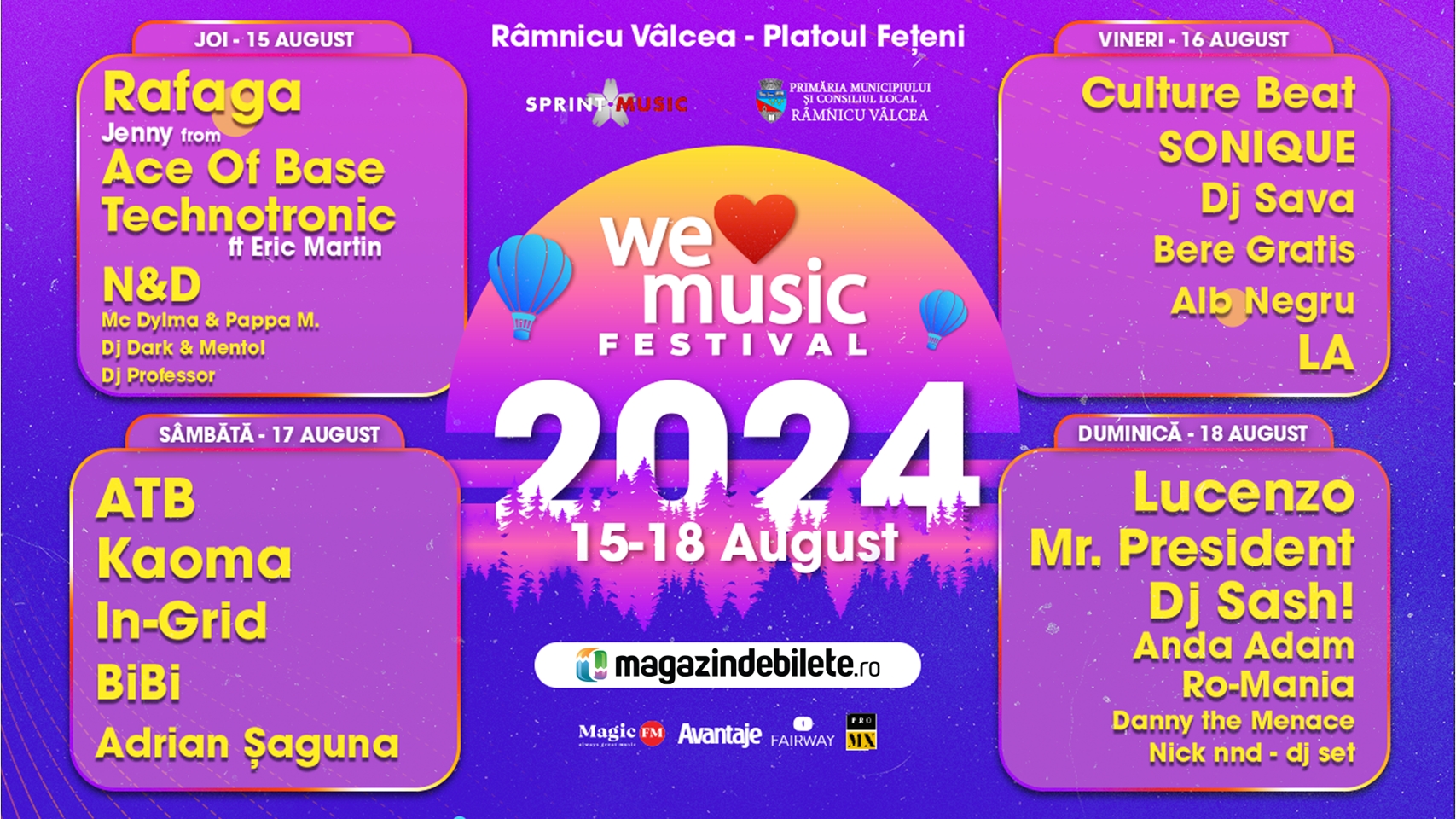 Bilete la We Love Music Festival 2024